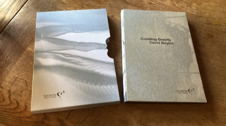 Book and Sleeve of limited edition book about sculptor David Begbie by Socrates Editions London