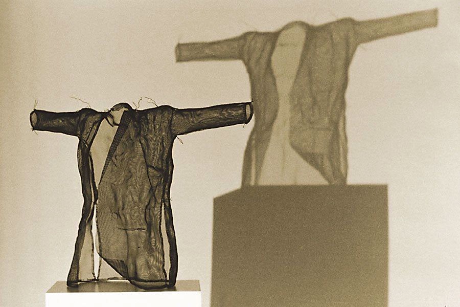 Jacket sculpture for fashion designer Giorgio Armani