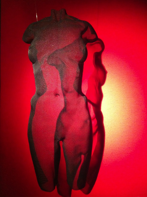 male back as fine art sculpture