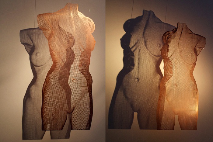 Metal sculpture by David Begbie