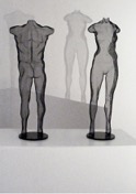 Figurative mesh art
