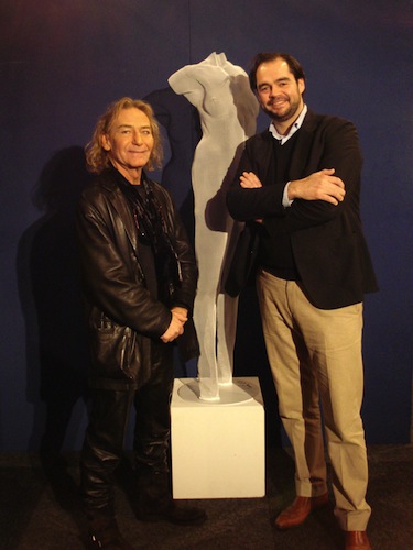 artist David Begbie and Joris Van Loon