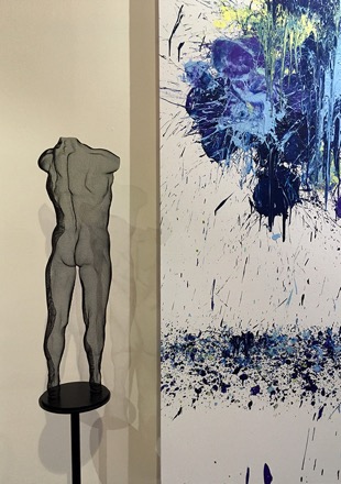 David Begbie sculpture and painting Art Beirut