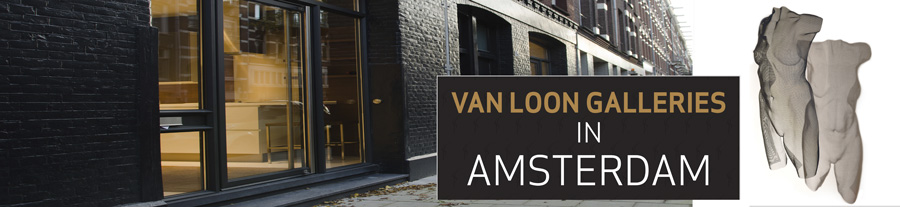 David Begbie sculpture with Van Loon Galleries in Amsterdam