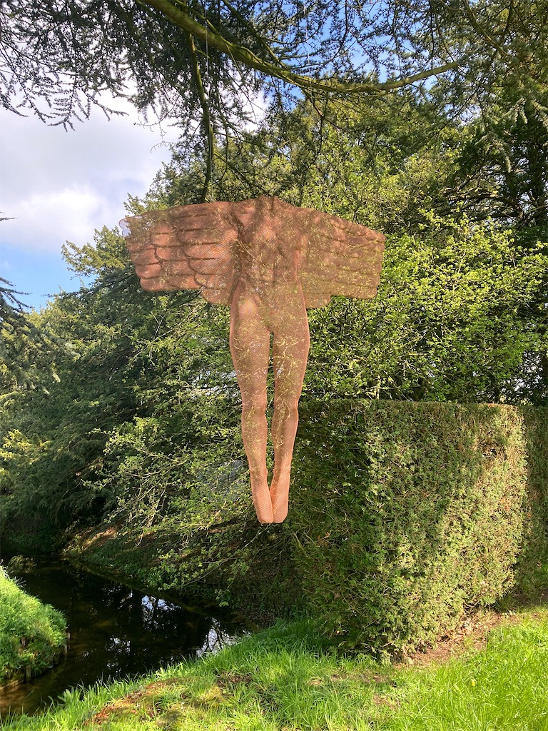 AANGEL sculpture at Helmingham Hall 2023