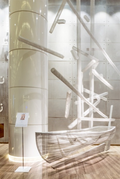 Arabian dhow sculpture AIRWAVE Dubai by David Begbie web