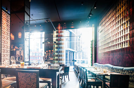 buddha bar london brass buddha wall